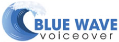 Fish Sounds Brutally Buttery Voice Overs Blue Wave Voiceover Logo